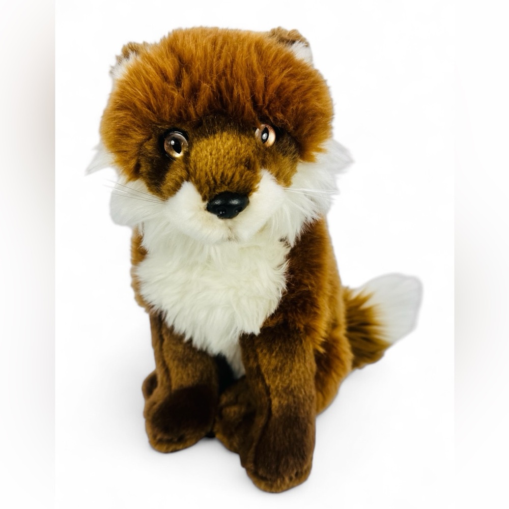 Vintage Red Fox Plush Cabin Critters 2002 Realistic 12” Stuffed Animal.